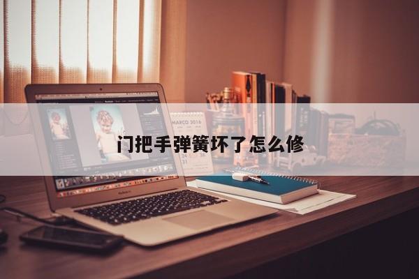 门把手弹簧坏了怎么修